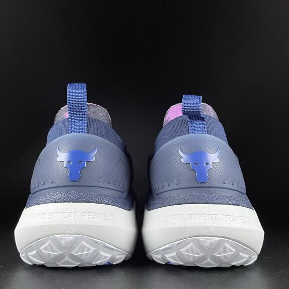 Under Armour Project Rock 5 Disrupt Men’s 11 Navy Black Cross Training Shoes NEW - Picture 3 of 10